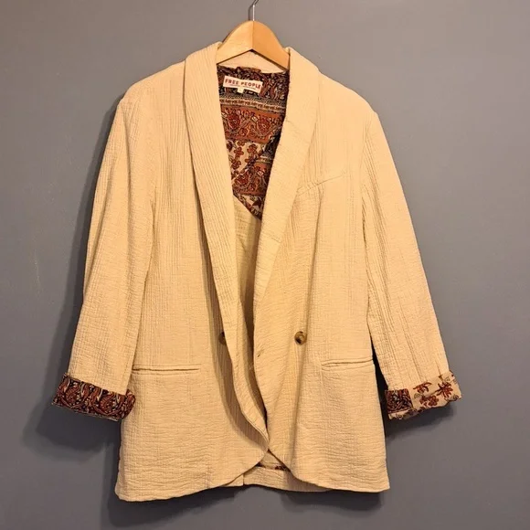 Free People Slouchy Blazer - Picture 3 of 4